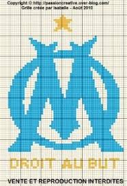 Grille Gratuite Point De Croix Om Olympique De Marseille Foot Passion Creative Point De Croix Point De Croix Pokemon Broderie Et Point De Croix