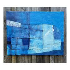 calendars counting and signs #oilonlinen #silverleaf #blackglitter  #shadesofblue #themidway