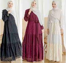 Maybe you would like to learn more about one of these? Model Gamis Renda Dan Atasan Renda Pilihan Wanita Muslimah Harapan Rakyat Online