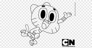 Choose your favorite coloring page and color it in bright colors. Gumball Watterson Drawing Cartoon Network Rigby Gumballl Darwin Coloring Pages Png Pngegg