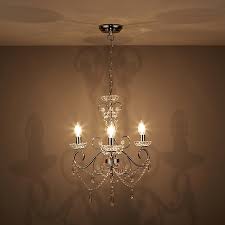 Ceiling, floor lamps, table lamps, sconces Chesworth Chandelier Brushed Nickel Effect 3 Lamp Ceiling Light Diy At B Q