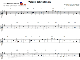 Every effort is made to ensure the sheet music provided on this website is in the public domain. White Christmas Easy Guitar Sheet Music Guitarnick Com