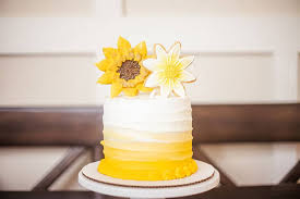 This is such a great idea for birthday parties and keeps you from having to cut pieces from a big cake. Sunflower Birthday Party Decorations 1st Birthday A Touch Of La