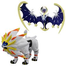 Said to live in another world, this pokémon devours light, drawing the moonless dark veil of night over the brightness of day. Figure Solgaleo Lunala Moncolle Ml 14 15 Meccha Japan