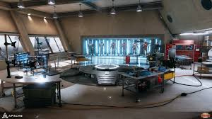 Tony S Lab Iron Man House Tony Stark House Iron Man