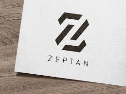 Zeptan Logo Typo Logo Design Lettering Vector Logo Design