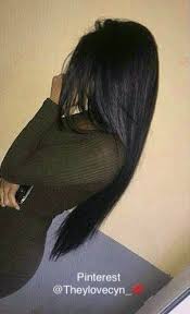love this follow me theylovecyn lange schwarze haare haare madchen glatte haare