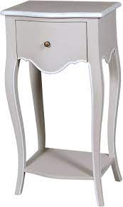 Whether you want to keep your remote, snacks or a book, an end table is super handy. Chateau French Distressed Linen And Off White Side Table Cfs Furniture Uk