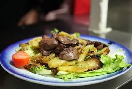 Salade De Coeur De Canard Restaurant Chez Papa Salade