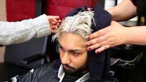 A glossy chestnut brown complements pale to medium skin tones very well and is easy to maintain. How To Men Platinum Blonde Hairstyle Brown Boy New 2018 Youtube