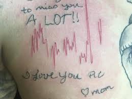 Check out our sorry mum tattoo selection for the very best in unique or custom, handmade pieces from our shops. This Man Got A Touching Tattoo Of His Mother S Last Heartbeat Before She Died Express Star