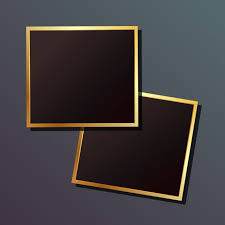 Black And Gold Design Png Elegant Gold Vector Frames Background Illustration Print Png And Vector With Transparent Background For Free Download In 2020 Rose Gold Frame Powerpoint Background Design Black Background Wallpaper