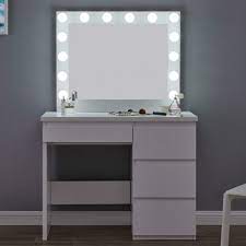 Makeup table mirror dressing vanity dresser with stool jewellery storage cabinet. Hollywood Vanity Station Hollywood Mirror Hollywood Mirror And Desk