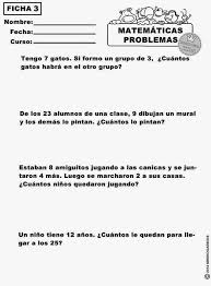 Acertijos difíciles lógicos y divertidos sin ideales para niños y adultos. Aqui Tienes 6 Fichas De Matematicas Con Diferentes Tipos De Problemas Mu Fichas De Matematicas Matematicas Tercero De Primaria Ejercicios Matematicas Primaria