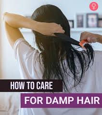 Here's how to quickly straighten your hair when wet. Damp Hair How To Take Care Of It