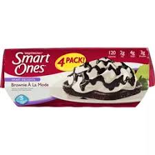 At launch, the smart ones line was notable for containing only one gram of fat. Weight Watchers Smart Ones Smart Delights Brownie A La Mode 4 Ct Desserts Foothills Iga Market