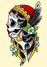 The traveling and trading lifestyle signifies creativity and independence through desire and the mexican sugar skull is often used alongside the gypsy woman is many tattoo designs. Crazy Tattoo Designs Tattoo Designs From Around The World Tatoo Tatuagens
