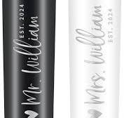 Amazon.com | Mr and Mrs Gifts Personalized Mr and Mrs ...