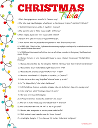 Easy trivia questions and answers that are fun for friends family colleagues and much more. Christmas Trivia Game Perfect For Christmas Parties Printable Fun Trivia