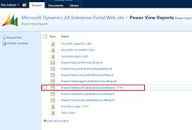 Dynamics Ax Expert Opinion Step By Step Creating Power View