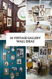 Free vintage and retro photos at vintagestockphotos.com. 26 Vintage Gallery Walls Ideas For Refined Home Decor Shelterness
