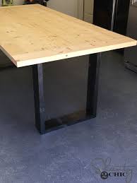 Diy Rustic Modern Dining Table Modern Rustic Dining Table Modern Dining Table Rustic Dining Room