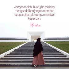 Jangan Melabuhkan Jika Tak Bisa Mengendalikan Ruang Muslimah Beri