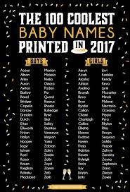 The 100 Most Unique Baby Names Of 2017 Psychobaby Unique Baby Names Cool Baby Names Baby Name List