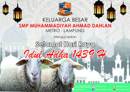 Semarak Hut Ri Dan Hari Raya Idul Adha 1439 H Di Smp Mu Ahmad Dahlan