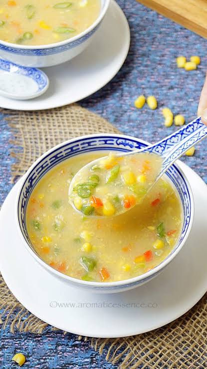 Veg Sweet Corn Soup