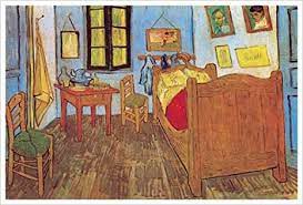 Van gogh's bedroom at arles. Amazon Com La Chambre De Van Gogh A Arles Art Print Poster By Vincent Van Gogh Posters Prints