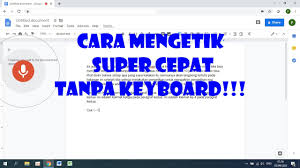 Cara Mengetik Super Cepat Tanpa Keyboard Youtube