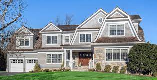 Consider a red roof for a white or cream exterior to create a country look for a. Gray House Color Schemes Exterior Siding Color Combinations