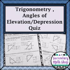 Home » trigonometric functions » angles of elevation and depression. Right Triangles Trigonometry Angles Of Elevation And Depression Quiz