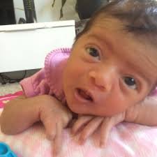 Blue eyes with a brown spot, green eyes, and gray eyes are caused by an entirely different part of changes in eye color. Mixed Race Babies February 2016 Babycenter Australia