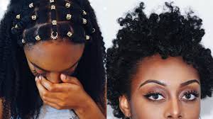 Cute short hair styles that are easy to style for travel. Festival Hair Style For Short Natural 4 Type Hair Youtube