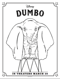 They are printable dumbo coloring pages for kids. Free Dumbo Coloring Pages Activity Sheets Sneak Peek