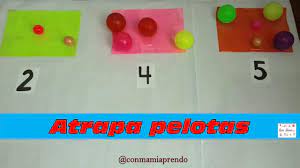 Matemáticas · 7 years ago. Atrapa Pelotas Actividad Para Reforzar Pensamiento Matematico En Ninos De Preescolar Youtube