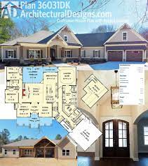 Plan 36031dk Craftsman House Plan With Angled 2 Car Garage Architectural Design House Plans House Plans Craftsman Style House Plans