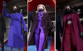 Bush and laura bush, and bill clinton and hillary clinton. Kamala Harris To Michelle Obama Why Many Wore Purple To The Inauguration