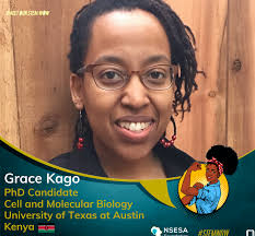 Meet Grace Kago, PhD candidate in Cell and Molecular Biology University of  Texas at Austin, USA
