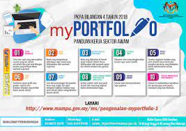 Check spelling or type a new query. Mampu On Twitter Hebahan Pekeliling Kemajuan Pentadbiran Awam Pkpa Bil 4 Tahun 2018 Myportfolio Panduan Kerja Sektor Awam Maklumat Lanjut Layari Https T Co Hakusfk4i0 Video Mengenai Myportfolio Juga Boleh Diakses Melalui Saluran Youtube