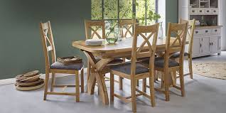 This type of dining table usually has wooden pedestal in the we have a good range of 4 seater dining table for sale online. Oak Dining Table And Chairs Dining Sets Oak Furnitureland