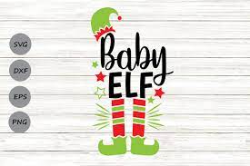 Download Baby Elf Svg Christmas Svg Elf Svg Baby Svg Elf Hat Svg Funny Svg By Cosmosfineart Thehungryjpeg Com