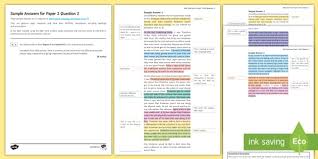 I have been a teacher for 30 years, a headteacher for 15 years and, at the age of 54, this much i know about how to model the answer to an aqa english language paper two, question 5, 40 marker. Aqa Language Paper 2 Question 2 Sample Answers Detectives