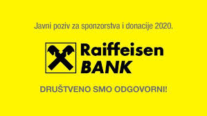 It was founded in 1996 as raiffeisenbank austria and has expanded considerably following the 2006. Raiffeisen Bank Javni Poziv Za Sponzorstva I Donacije 2020 Fojnica Net