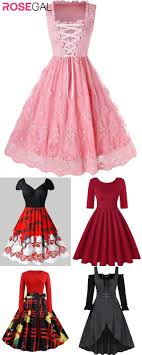 Rosegal Plus Size Vintage Dresses Ideas Christmas Party Dresses Promthings Free Shipping Over 45 Plus Size Vintage Dresses Vintage Dresses Plus Size Vintage