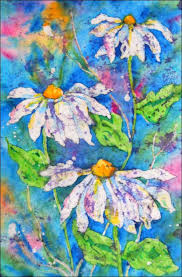 The Fascinating Painting Technique Of Watercolor Batik Art Painting Aquarell Kunst Malerei