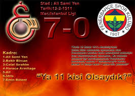 Fenerbahçe ve galatasaray taraftarları, bu dev derbiden günler öncesinde heyecanlanmaya başladı ve geçmiş maçları araştırıyor. 12 Subat 1911 Fenerbahce Galatasaray Maci Uludag Sozluk