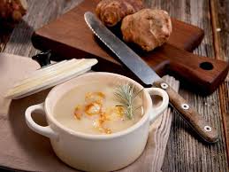 Veloute De Topinambours Au Thermomix Recette Veloute De Topinambour Topinambour Recette Recette Veloute